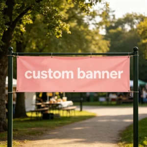 Outdoor PVC Vinyl-Printed Polyester Mesh Construction Fence Banner