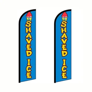 Outdoor Teardrop Feather Beach Flag Factory Direct