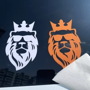Outdoor UV Resistant Custom Logo Matte Anime Peeker Car Window Decal Vehicle Vinyl Transfer Die Cut Vinyl Car Sticker