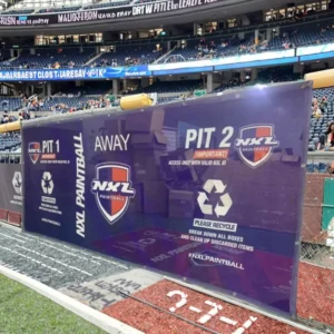 Outdoor UV-Resistant Windproof Polyester Mesh Banner
