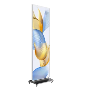 P2.5 Full-Color Digital LED Poster Display Screen 0-500 Nits 240×675/810 Resolution Smart Control