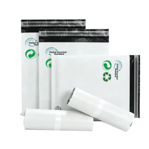PCR Recycled Poly Mailer Bags Eco-Friendly E-Commerce Shipping Packaging
