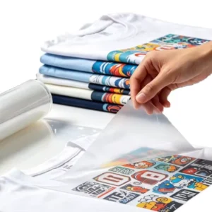 PET DTF Transfer Film Custom Pattern Digital Printing Film for Apparel Shoes and Garment Labels