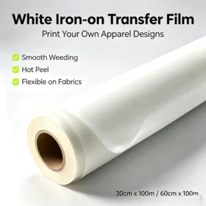 PET Heat Transfer Film with Printed Logo