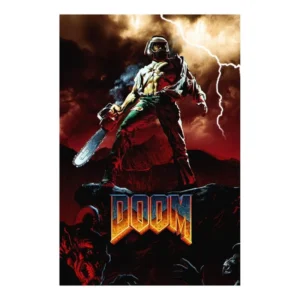 PET Lenticular 3D Picture Movie Anime Poster, Card Sticker, Mighty Doom Game