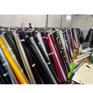 PET PVC High Gloss Color Automotive Vinyl Car Wrap Film