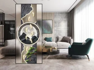 PET Self Adhesive Modern Logo Removable Glass Window Stickers Customize by Drawing Decoration Building Film Privacy