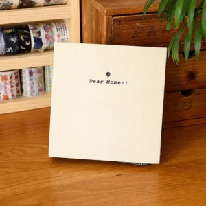 PP Binder Loose Leaf Album with 3-Inch Pockets for Travel Photos and Souvenir Storage, Waterproof DIY