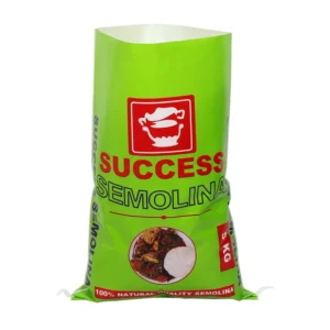 PP Woven Bag, BOPP Laminated and Flexo Printed, for Rice, Fertilizer and Feed Packaging