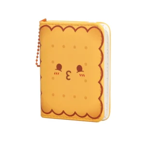 PU Leather 3-Inch Photo Album for Mini Instant Cameras Portable Keychain Cartoon Design