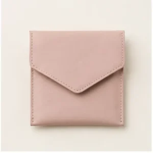 PU Leather Jewelry Packaging Envelope Wallet for Chains, Pendants and Rings