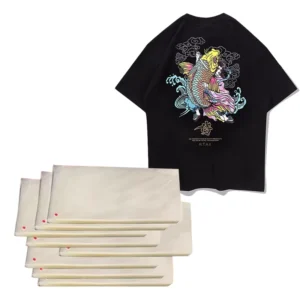 PVA Water-based Heat Transfer Film Vinyl Sheets Rolls Waterproof Custom Color A3/A4 Size for Clothing T-shirt Logo Printing