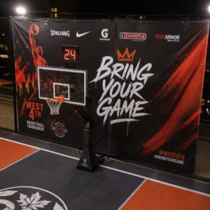 PVC Mesh Banner Outdoor Trade Exhibition Fence Advertising Custom Print Large Format Factory Direct OEM
