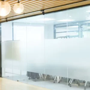 PVC Self-Adhesive Vinyl Window Tint Film Frosted Glass Sticker Glass Decoration Film Privacy Office Door Wallpaper Roll