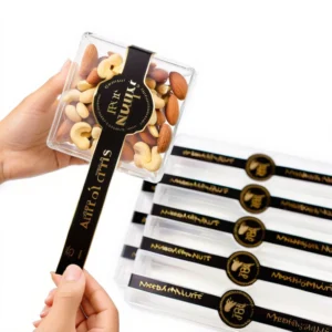 Packaging Food Label Seal Stickers for Cake Boxes