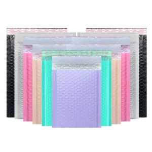 Padded Plastic Bubble Mailer Envelopes, Ziplock