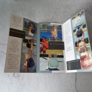 Pamphlet Brochure Magazine Catalogue Full Color Booklet Printing 4c+4c CMYK for A4 A5 A6 Offset Paper Cardboard