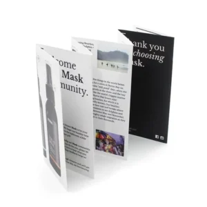 Paper Brochure Flyer Booklet Leaflet Poster UV/Offset Printing Custom Sizes