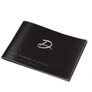 Paper Brochures Customized Design and Printing Catalog
