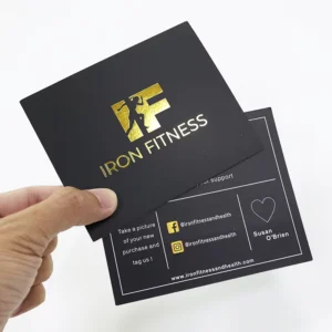 Paper Business Cards, Letterhead, and Thank You Card Printing
