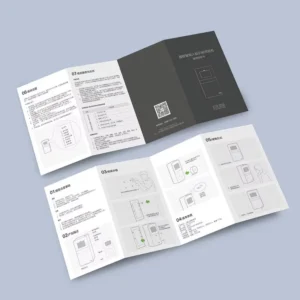 Paper Instructions Brochure Manual Booklet Flyer Printing