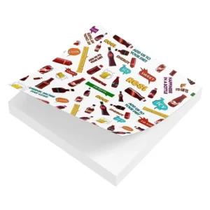 Paper Stickers Custom Adhesive Memo Pad Sticky Notes