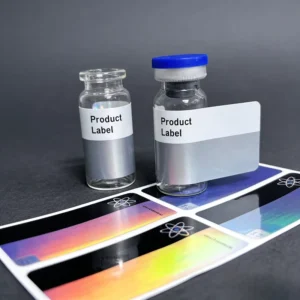 Peptide Injection Box with Gold Foil Corrugated Paper for 30ml Bottles
