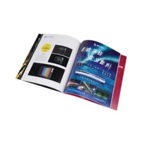 Perfect Binding Offset Paper Booklet Catalog Leaflet A4 Flyer Brochures Custom Printing