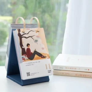Perpetual Paper Wall and Desk Calendar Planner