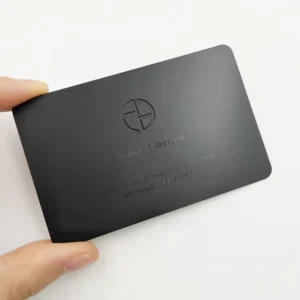 Personal Custom Printing Embossing Stainless Steel Business Use Metal