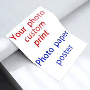 Personalized Custom Film, TV, Movie, and Anime Character Poster for Home Decor, No Frame