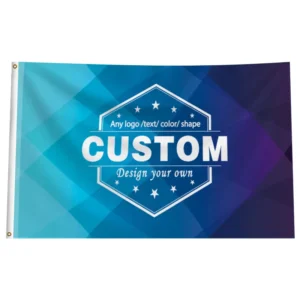 Personalized Custom Flags Banner Service for Events Advertising Business Promotions Custom Logo Any Color Options Polyester