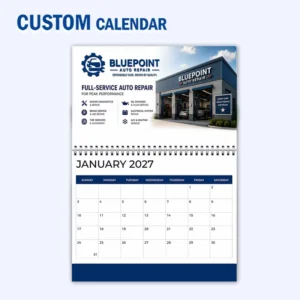 Personalized Custom Sports Wall Calendars Chinese Traditional Spiral Monthly Printing for Business Gift