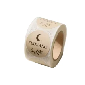 Personalized Eco-Friendly Heat-Sensitive Adhesive PVC Packaging Stickers Custom Size