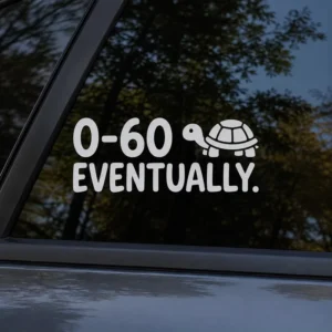 Personalized Laser Die Cut Car Decals Custom Text Vinyl Window Stickers for Vehicles