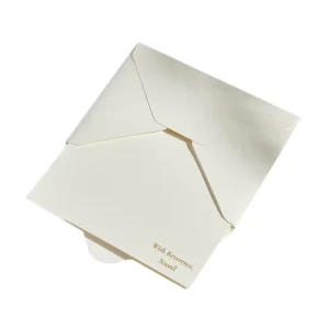 Personalized Logo Paper Envelopes with Postcard Thank You Greeting Cards, Offset Printing