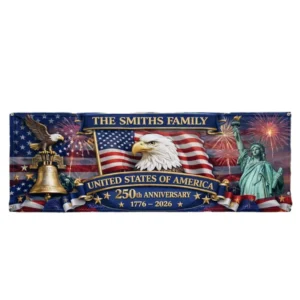 Personalized Polyester Handwave Banner Portable Outdoor Display
