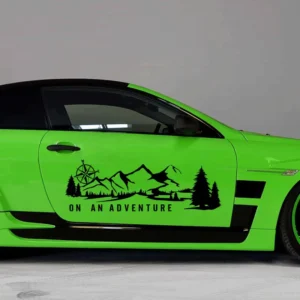 Personalized Rear Vehicle Body Sticker Decal for Covering Scratches