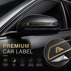 Personalized UV-Resistant Waterproof Car Body Graphics for Outdoor Use