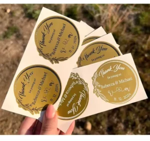Personalized Wedding Party Sticker Labels and Gift Labels