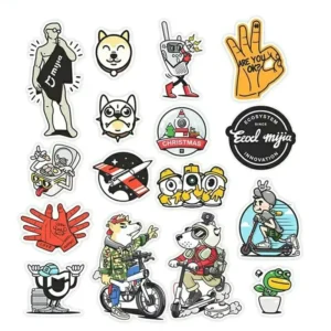 Pet Sticker Pack Decorative Paper Stickers for Mirrors