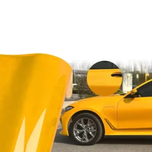 Pet Vinyl Car Film Car Protection Sticker Super Bright Ivory White Body Color Changing Film 1.52 Meters * 17 Meters