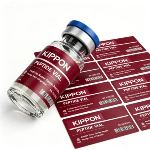 Pharmaceutical Peptide Vial Waterproof Vinyl Labels 2ml 10ml 15ml