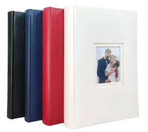 Photo Album 4×6 Holds 300 Pockets Leather Cover for Family Wedding Children’s Anniversary Pictures