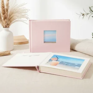 Photo Album Book with Art Paper Photo Frames, DIY