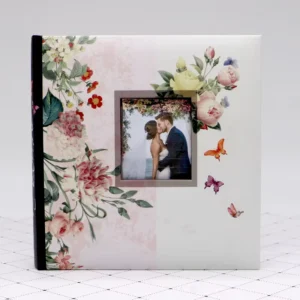 Photo Album Slip in Book Bound Memo Album for 200 Photos 6” X 4” 4R