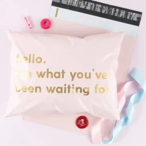 Pink Poly Mailer Envelopes and Shipping Bags with Self-Adhesive, Waterproof, Tear-Proof Postal Bags