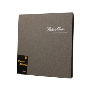 Plain Transparent PVC Sheet 12 x 18 Scrapbook Style Vintage Leather Paste Photo Album