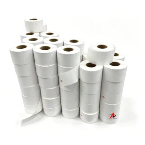 Plain White Custom-Size Labels for Warehousing and Logistics