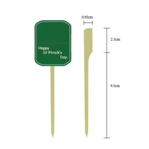 Plant Tag Flower Label Seed Label with Stick for Garden Nursery Greenhouse